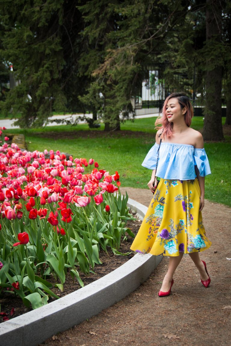 Spring Fling Floral Top