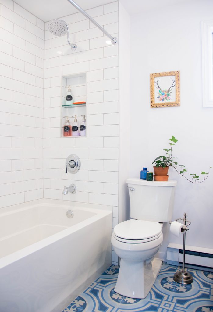 Total Bathroom Renovation – Eclectic Spark