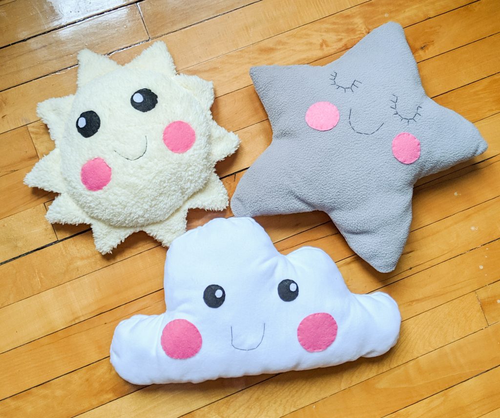 Cloud Pillow · How To Make A Shaped Cushion · Sewing on Cut Out +