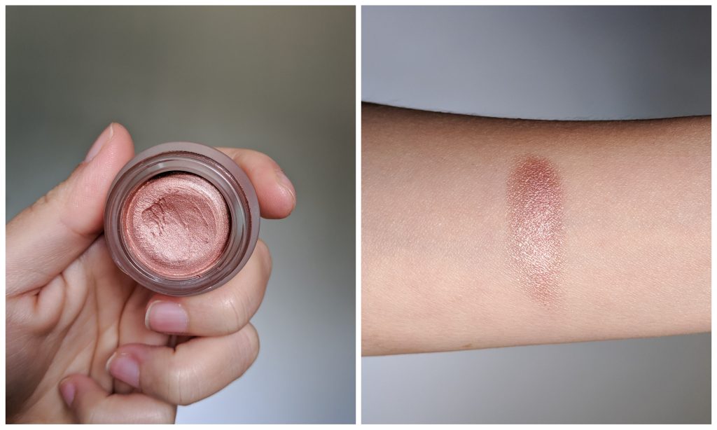 Charlotte Tilbury Eyes to Mesmerise eye shadow rose gold swatch Montreal beauty blog