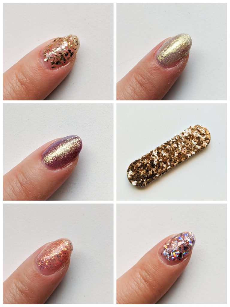 Ciate London Mini Mani Month Gilded Goddess Splash! Moondust Starcrossed Party Popper swatches Montreal beauty fashion lifestyle blog