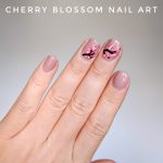 cherry blossom nail art DIY mani Montreal beauty fashion lifestyle blog 2