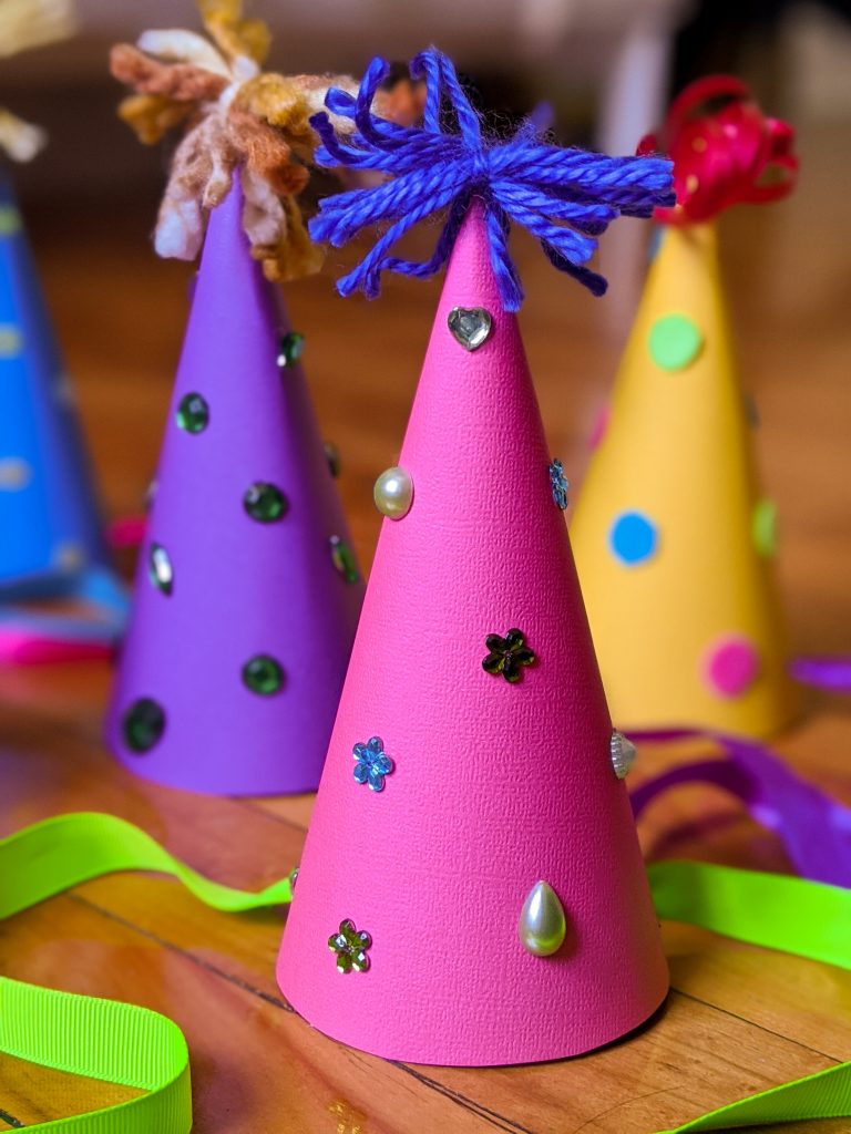 paper party hat tutorial