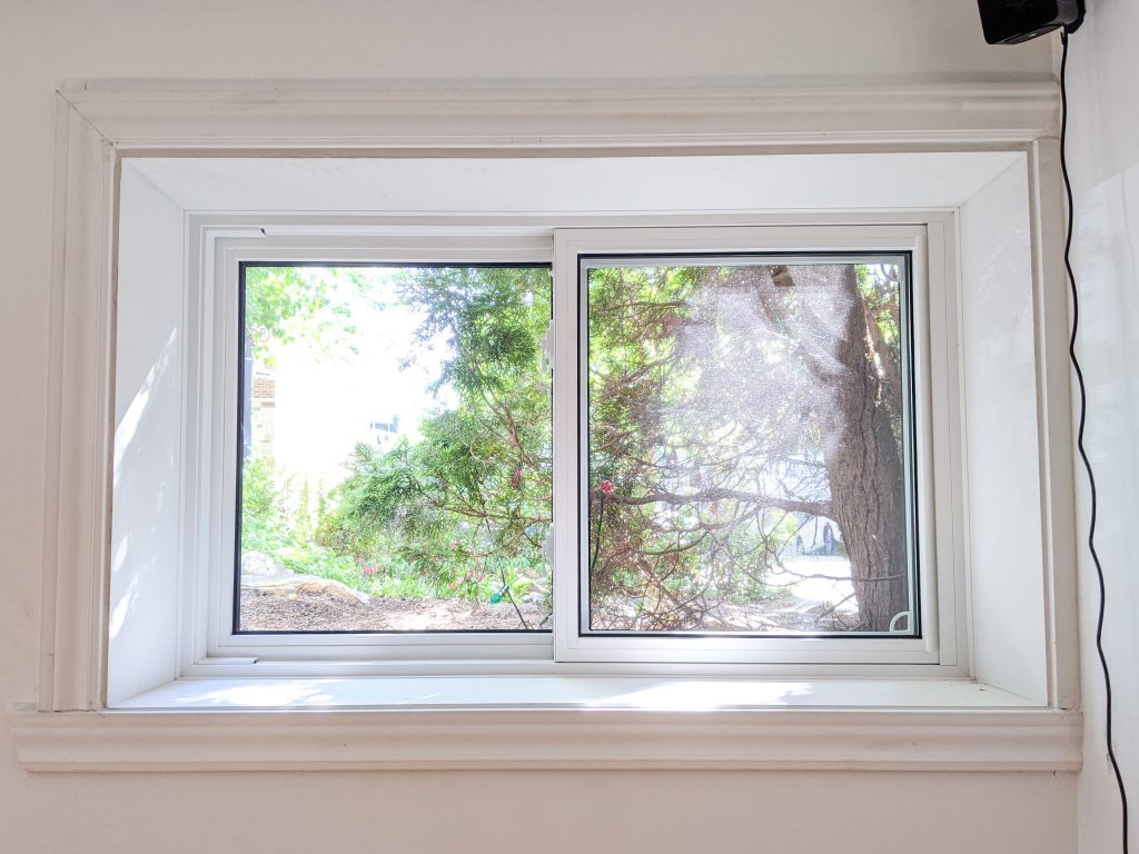 new basement windows DIY basement remodel Montreal lifestyle fashion beauty blog