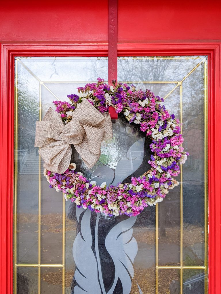 DIY dried floral wreath Montreal lifestyle fashion beauty blog 3