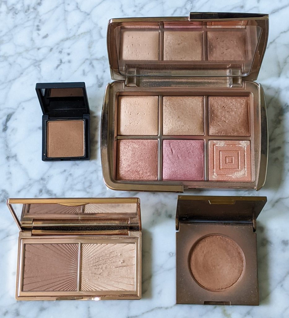 Tarte Amazonian Clay Bronzer Park Ave Princess Nars Laguna Hourglass Ambient Lighting Palette Unlocked Filtered Light Golden Bronze Light Charlotte Tilbury Hollywood Flawless Filter 2 Light Filmstar Bronze And Glow Light Medium