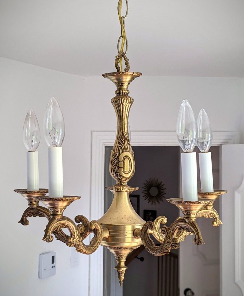 vintage chandelier