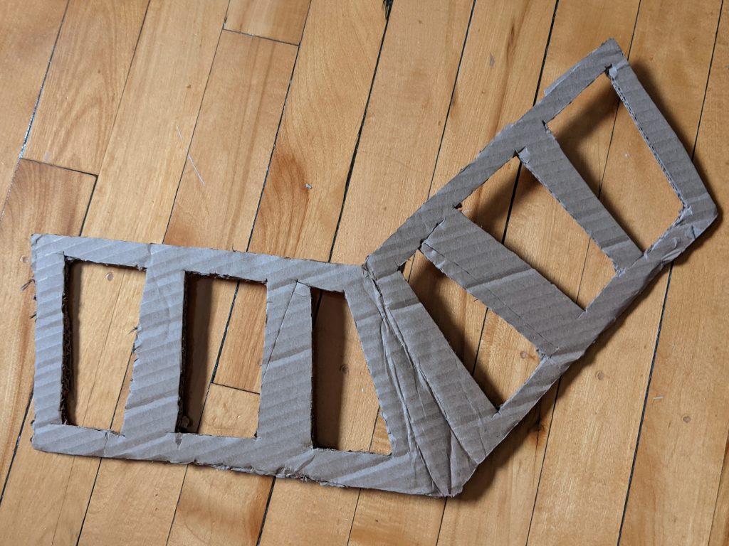 cattle guard DIY toddler train Halloween costume Montreal lifestyle beauty fashion blog
