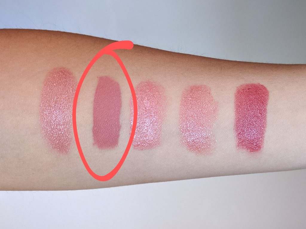 swatch Lime Crime Velvetines Liquid Lipstick in Bleached Montreal beauty fashion lifestyle blog