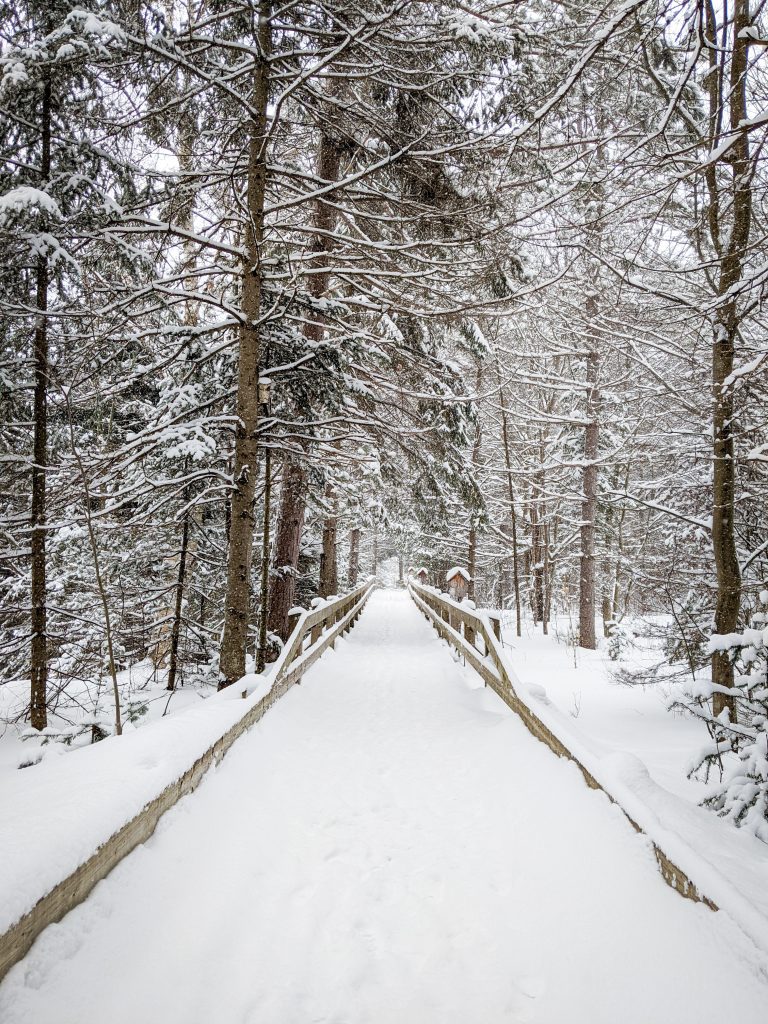 boardwalk Le Baluchon winter vacation