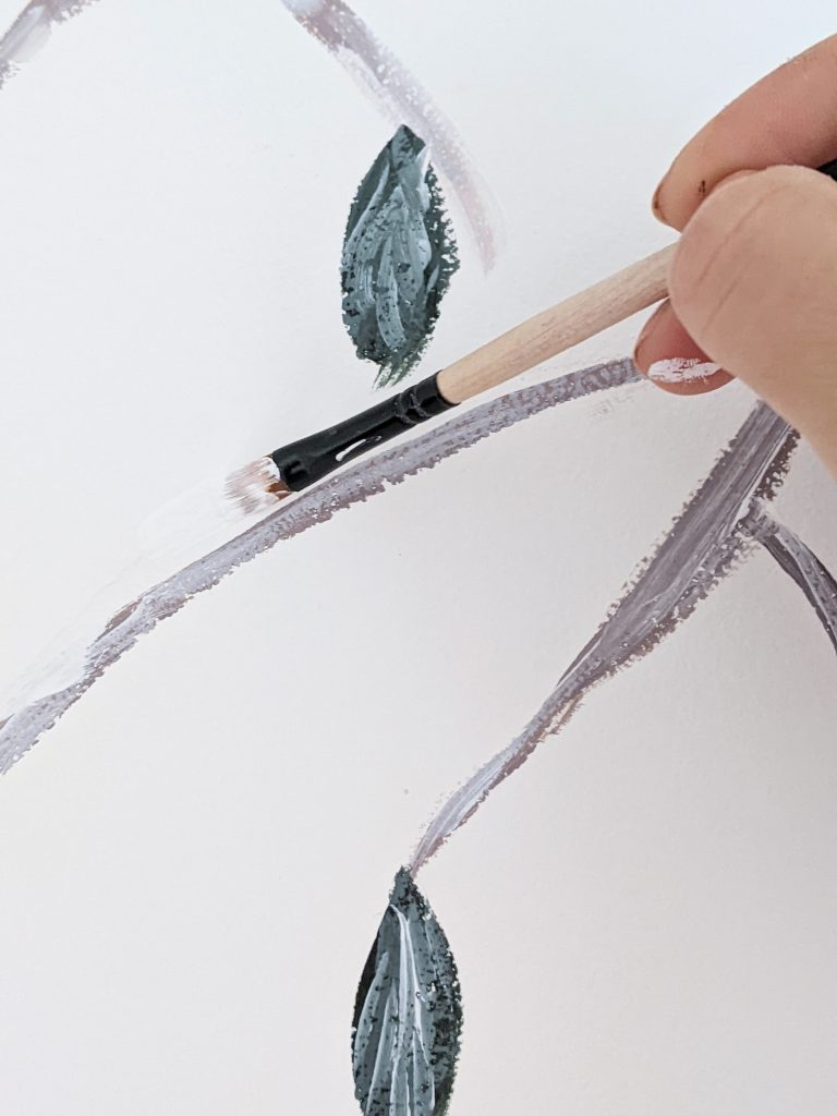 paint over mistakes DIY willow tree mural Montreal lifestyle fashion beauty blog