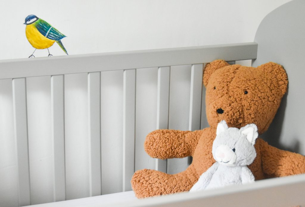 bird teddy cat baby room nursery design Montreal lifestyle fashion beauty blog