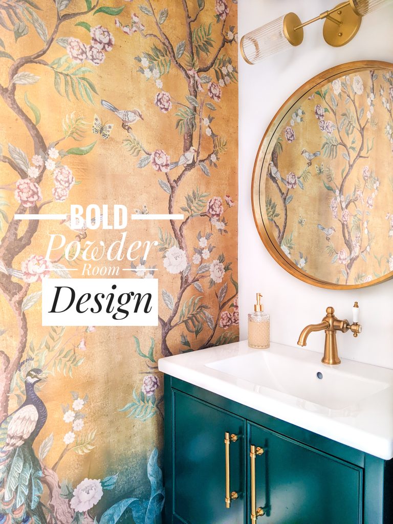Bold Powder Room Design – Eclectic Spark