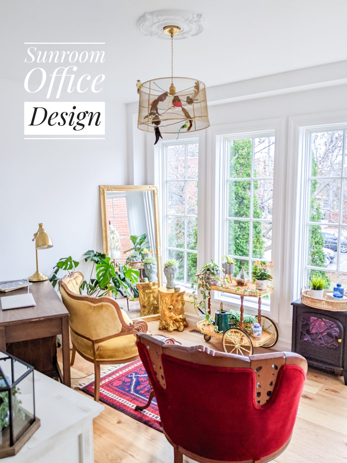 The Sunroom Office Eclectic Spark