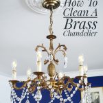 after antique vintage brass chandelier cleaning transformation Montreal lifestyle fashion beauty blog
