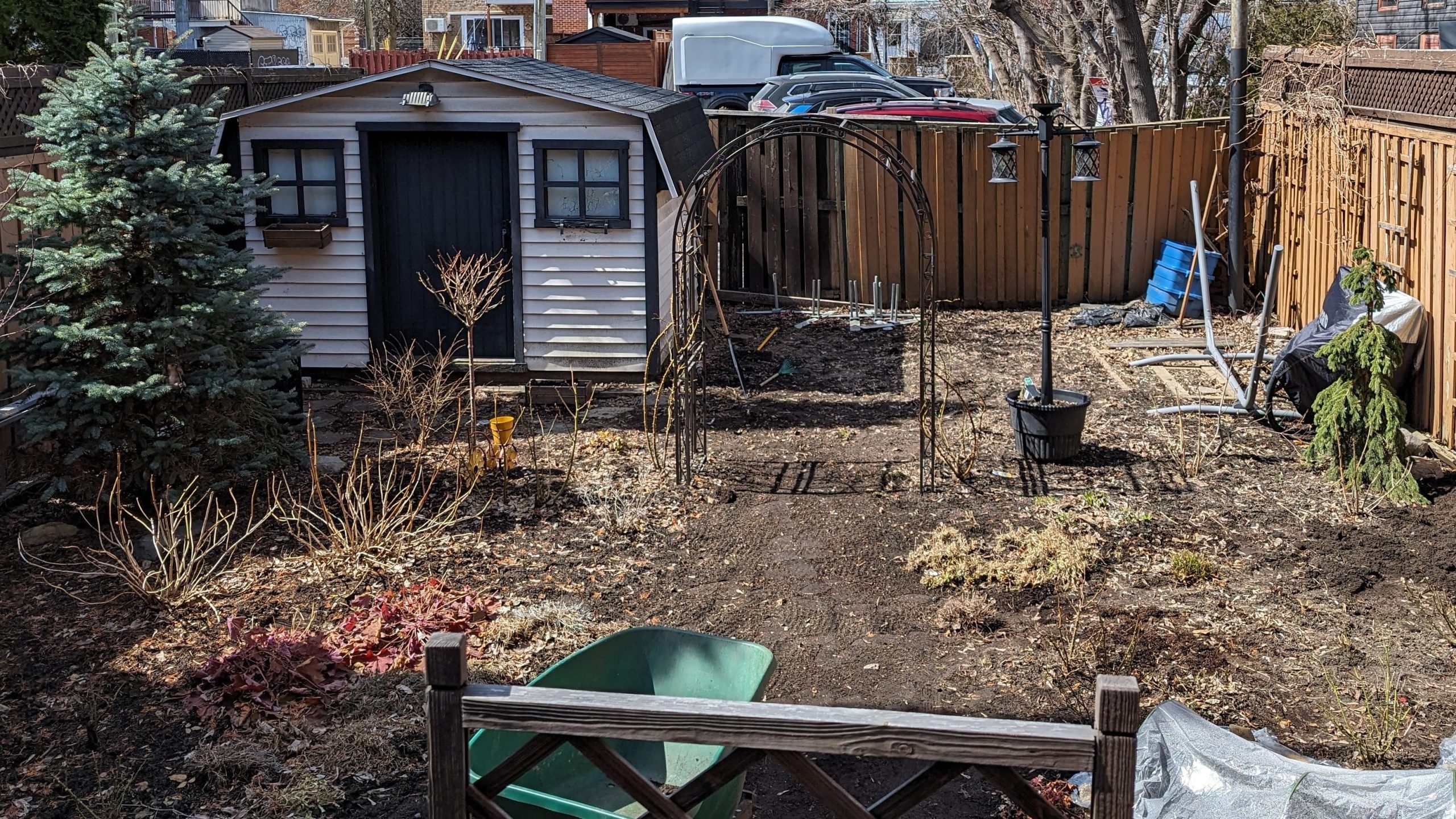 before DIY shed remodel 2